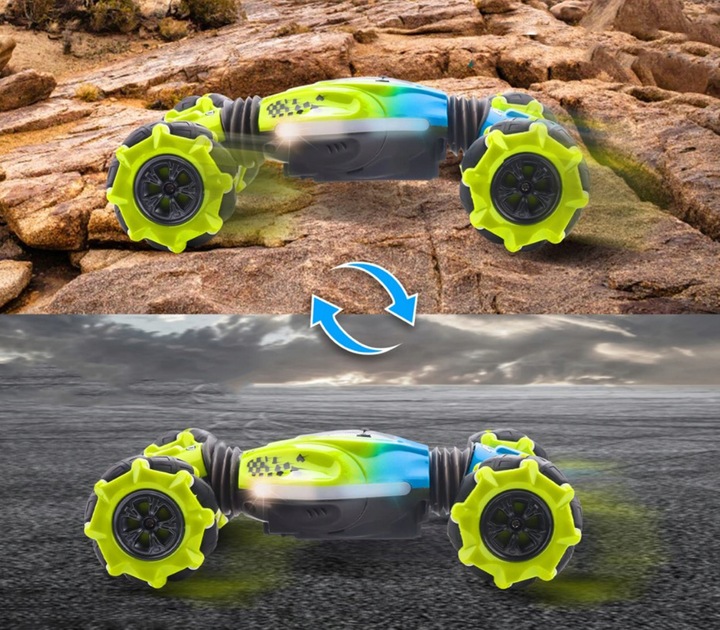 Czujnik gestów RC samochód kaskaderski z lekką muzyką, pilotem Samochody