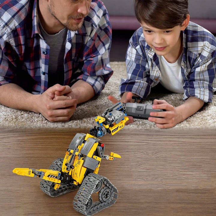 ZABAWKI DO BUDOWANIA ROBOTA, ZDALNIE STEROWANE ZA POMOCĄ APLIKACJI