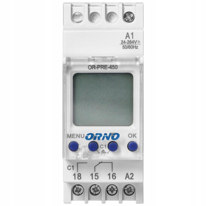 PROGRAMATOR CZASOWY NA SZYNĘ ASTRONOMICZNY WŁ/WYŁ