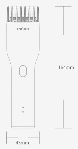 Enchen Boost maszynka do strzyżenia włosów biała