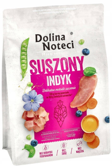 DOLINA NOTECI PREMIUM sucha karma dla psa INDYK 3 kg