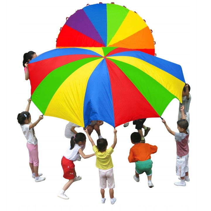 PROFESJONALNA CHUSTA ANIMACYJNA 3m SPADOCHRON + FUTERAŁ