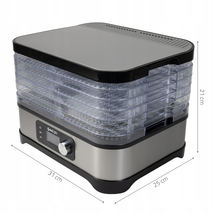 Suszarka Spożywcza PerfectDRY 450W Grzybów Owoców Warzyw Ziół Żywności