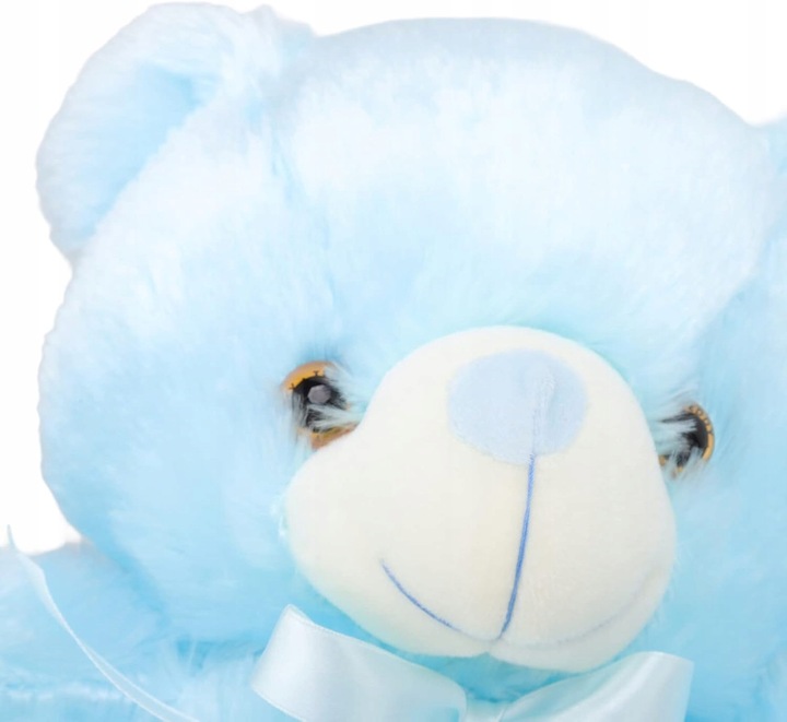 Pluszowy świecący miś LED maskotka pluszak puchaty