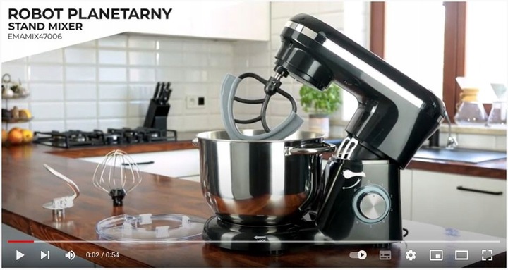 ROBOT KUCHENNY PLANETARNY MIKSER 6,2L MISA