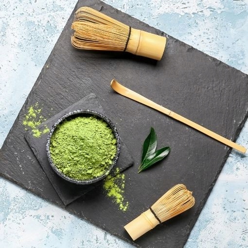 Midori Zestaw Matcha 30g Chasen Chashaku Matchawan