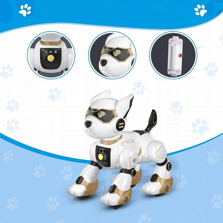 ROBOT PIES ZDALNIE STEROWANY INTERAKTYWNY DO ŚPIEWANIA I TAŃCZENIA