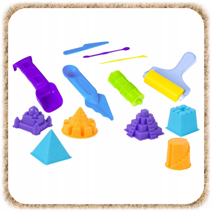 PIASEK KINETYCZNY POJAZDY BUDOWLANE DUŻY ZESTAW XXL DLA DZIECI PIASKOWNICA