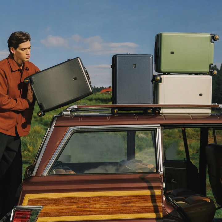 Level8 Walizka twarda średnia poliwęglan (polikarbonat) B07MXF4G8K 40 l