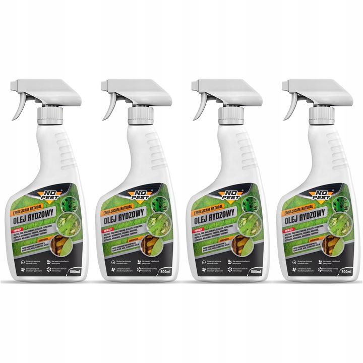 Olej rydzowy na mszyce ćmy kleszcze grzyby pleśń NO PEST Spray 2L