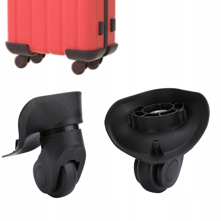 KÓŁKA ZAMIENNE DO WALIZKI 360° CICHE KÓŁKO ODŁĄCZANE