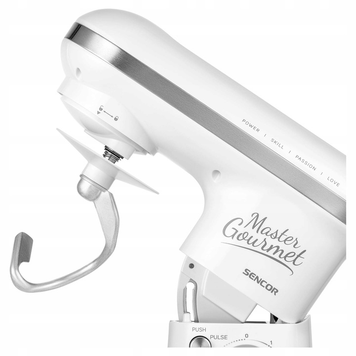 Robot kuchenny planetarny mikser Sencor 3620WH 600W 4l nierdzewna misa