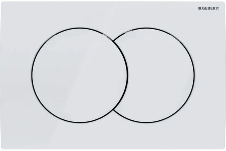 PRZYCISK SPŁUKUJĄCY BIAŁY-ALPIN GEBERIT DELTA01