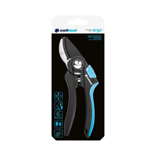 CELLFAST SEKATOR KOWADEŁKOWY OGRODOWY ERGO 41-021 CIĘCIA GAŁĘZI KRZEWÓW
