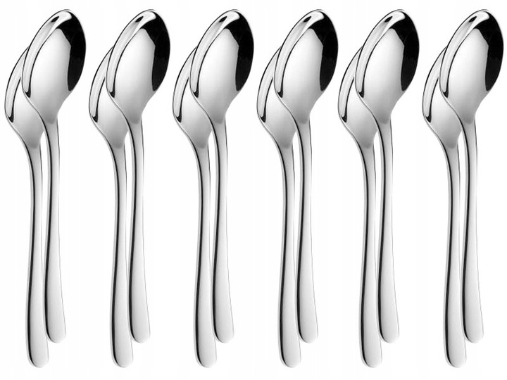 GERLACH MUZA SZTUĆCE 12x ŁYŻECZKA DO HERBATY POŁYSK LUZ