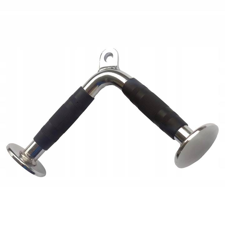 UCHWYT DO WYCIĄGU BICEPS TRICEPS V-BAR TRÓJKĄT PODWÓJNY DO ATLASU