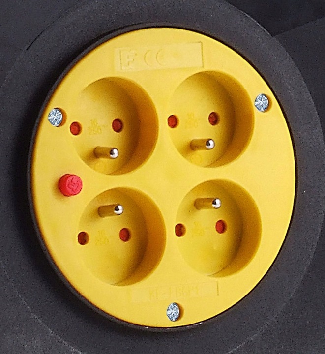 DUŻY BĘBEN PUSTY ZWIJAK NAWIJAK KABLA PRZEWODU PRZEDŁUŻACZA DO 50M 3X2,5MM2