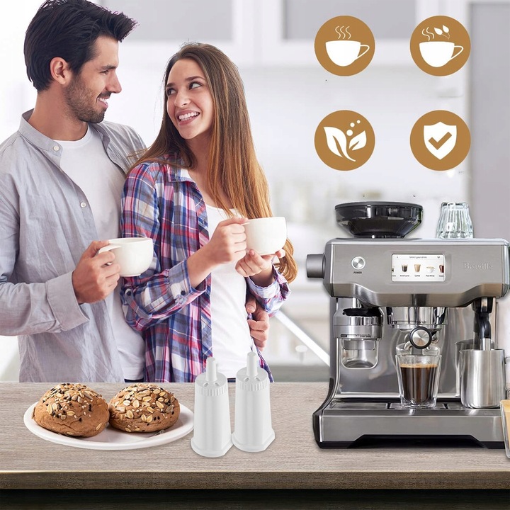 Filtr węglowy do wody do ekspresu do kawy SAGE BES008 ZESTAW 4SZT