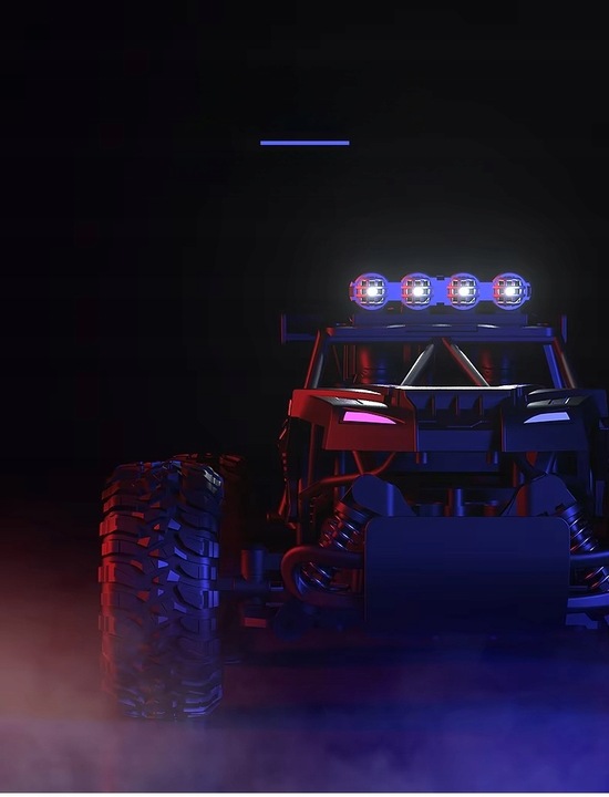 SAMOCHÓW AUTO ZDALNIE STEROWANY AR4 RC MONSTER TRUCK SAMOCHÓD ZDALNY