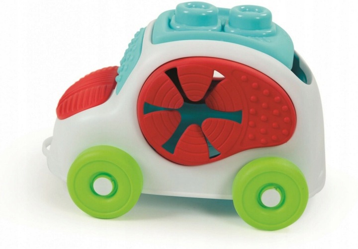 Autko z klockami Soft Clemmy Clementoni 17315