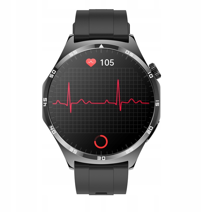 ZEGAREK MĘSKI SMARTWATCH AMOLED 440 EKG POMIAR CUKRU CIŚNIENIE TEMPERATURA