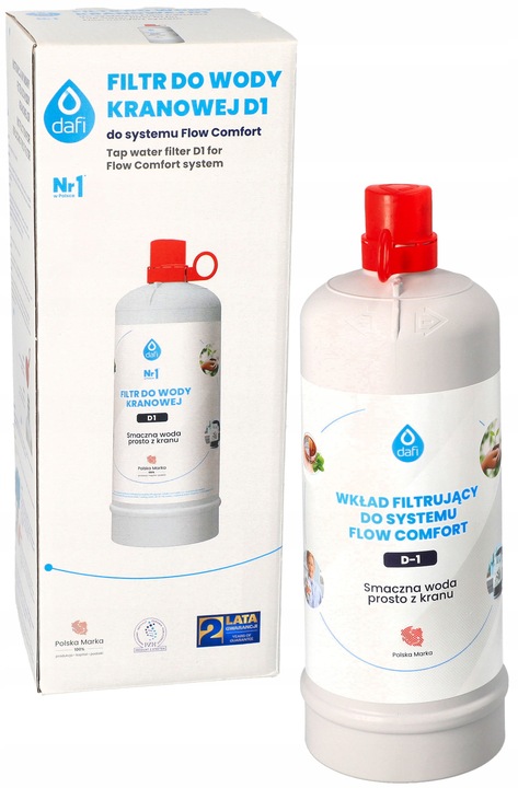 FILTR PODZLEWOZMYWAKOWY DAFI D1 DO SYSTEMU FLOW COMFORT
