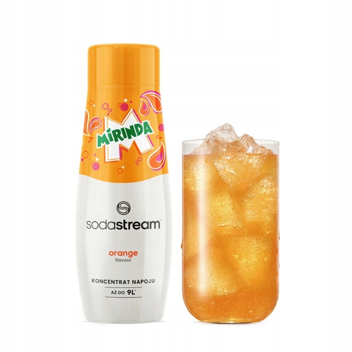 Syrop smakowy do wody do saturator SodaStream Pepsi, Mirinda, 7up 3x440ml