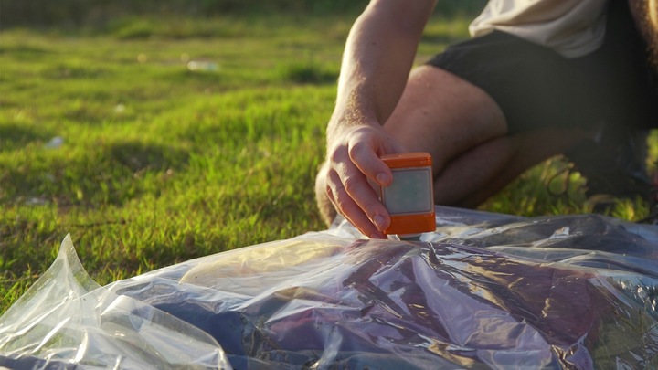 GIGA PUMP 3.0 POMPKA DO MATERCA Z LAMPKĄ 3W1 USB-C do zabawek dmuchanych