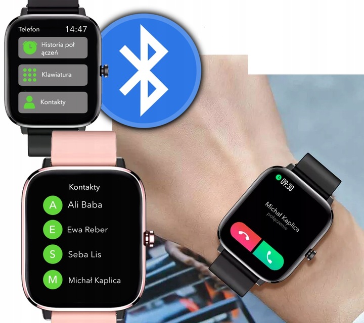 SMARTWATCH DLA DZIEWCZYNKI PREZENT NA KOMUNIĘ Z FUNKCJĄ ROZMOWY + TOREBKA