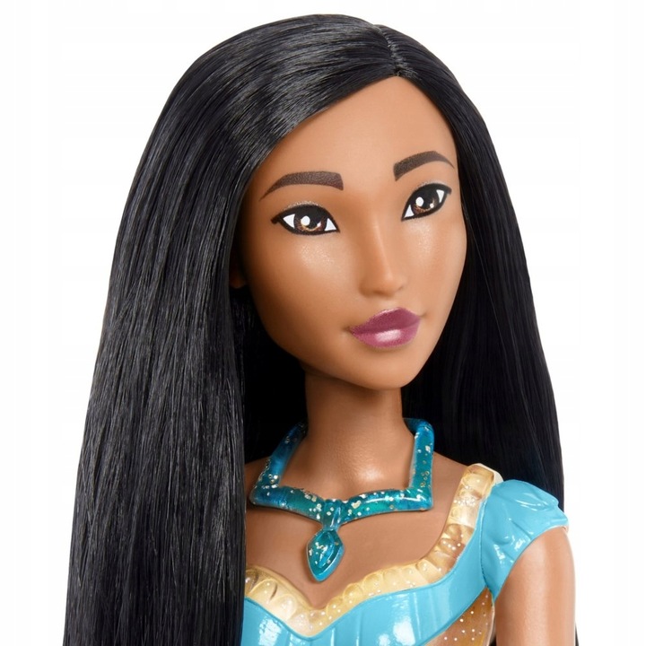 Lalka Disney Princess Księżniczka Pocahontas 28 cm w błyszczącej Sukience