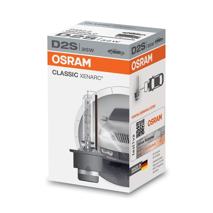 OSRAM CLASSIC XENARC ŻARÓWKA D2S 85V 35W 1450K