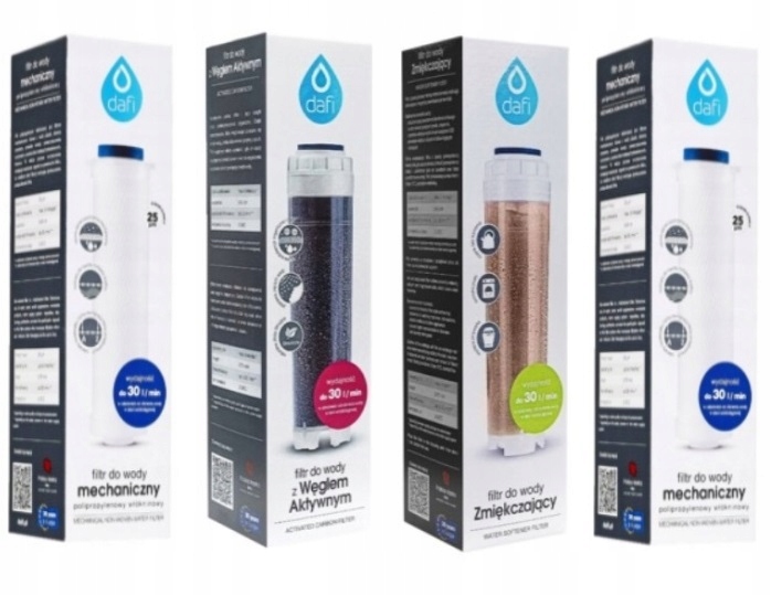 Zestaw filtrów EKO DAFI stacji 4 elementowej
