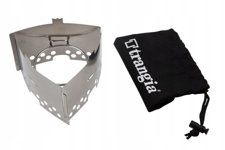 TRANGIA - TRIANGLE STOJAK OSŁONA PRZECIW WIATROWA Z UCHWYTEM NA PALNIK set