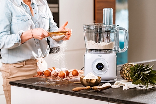 Robot planetarny mikser kuchenny 2000W misa 3,5L 12w1 7 prędkości LCD