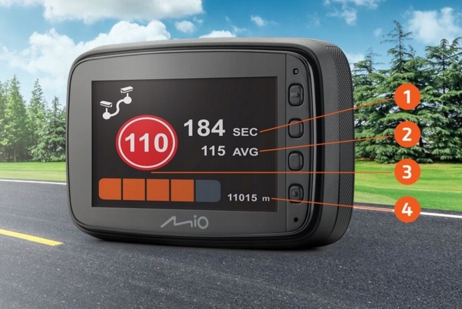 WIDEOREJESTRATOR MIO MIVUE 803 KAMERA SAMOCHODOWA GPS WIFI