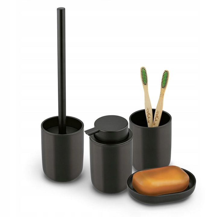 AKCESORIA do ŁAZIENKI dozownik na mydło szczotka do WC mydelniczka Tadar