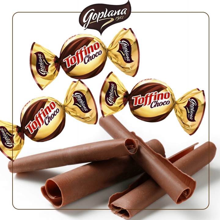 Goplana Toffino Cukierki Czekoladowe Toffi 2,5 kg