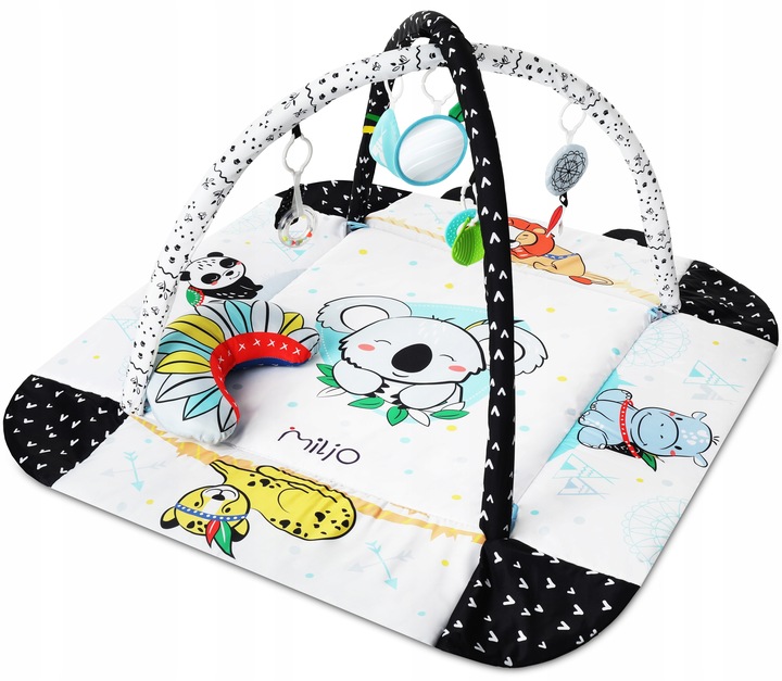 MATA EDUKACYJNA MILJO ZOO ADVENTURE 3w1