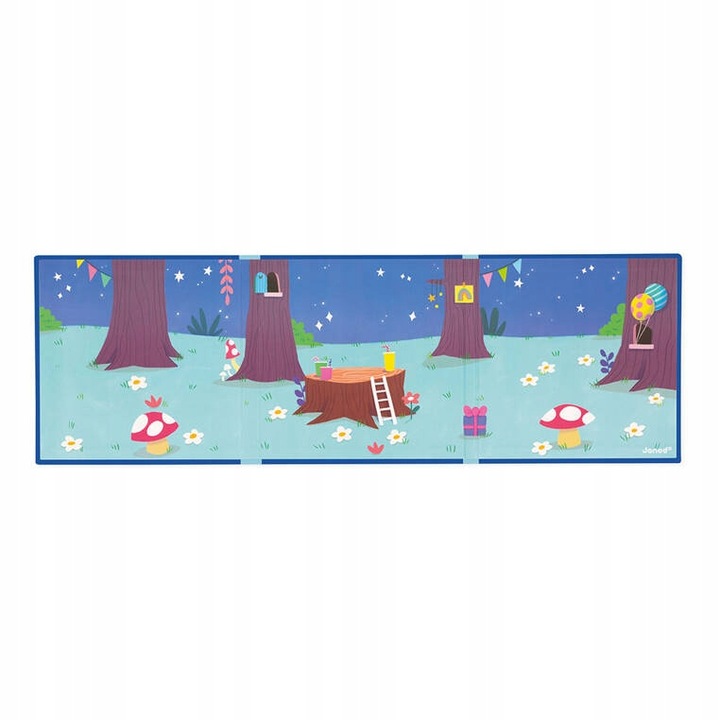 JANOD, Magnetyczna układanka Przyjęcie w lesie Magneti'stories 3+