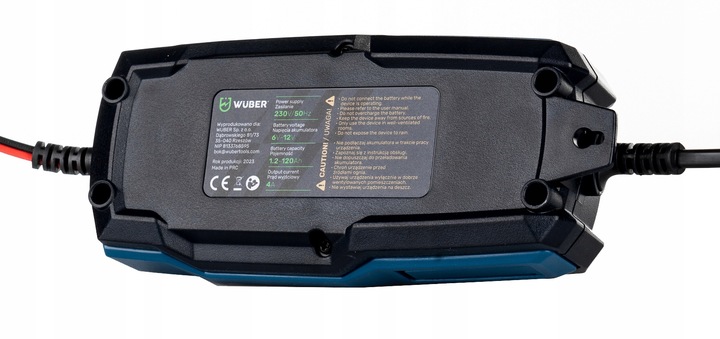 ŁADOWARKA PROSTOWNIK AKUMULATORA MIKROPROCESOROWY 6/12V 1.2-120Ah AGM ŻEL