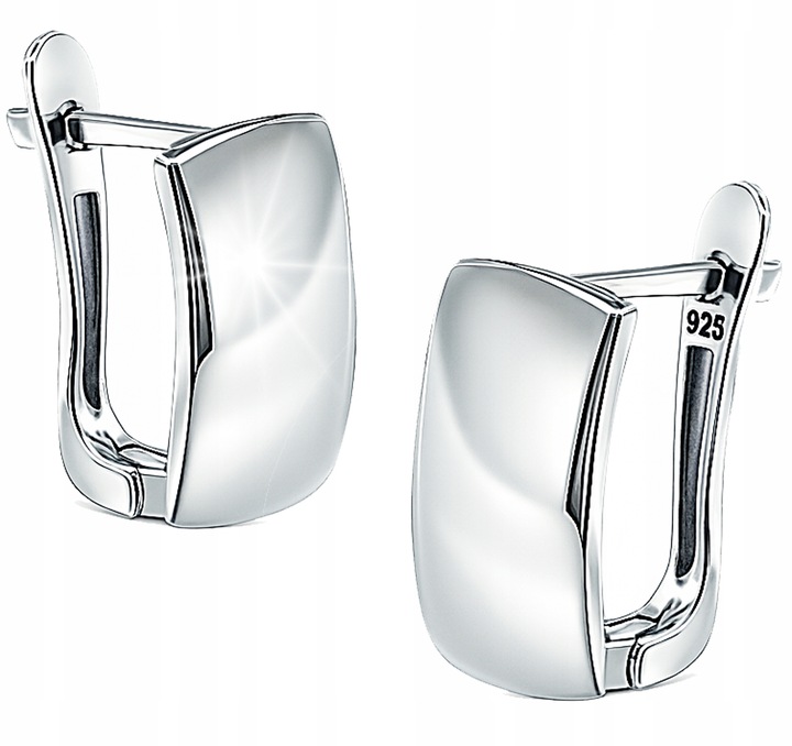 KOLCZYKI SREBRNE 925 WISZĄCE NA SZTYFCIE ANGLIKI DAMSKE NA PREZENT +GRATIS