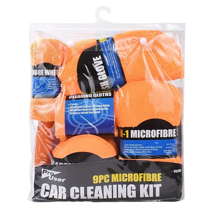 ZESTAW DO MYCIA SAMOCHODU CZYSZCZENIA AUTA DETAILING GABKA RĘKAWICA FELG