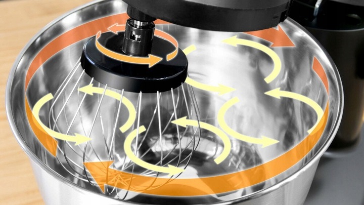 Robot Kuchenny Planetarny Cecomixer Compact 4019 Cecotec 1000W Srebrny