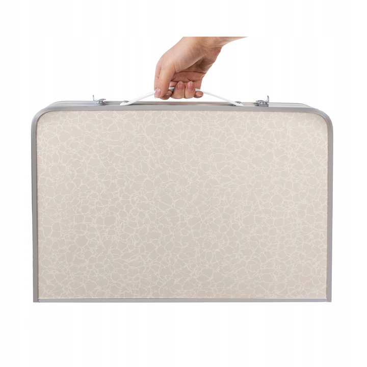 Stół turystyczny Trizand 60 x 40 x 26 cm brązowy