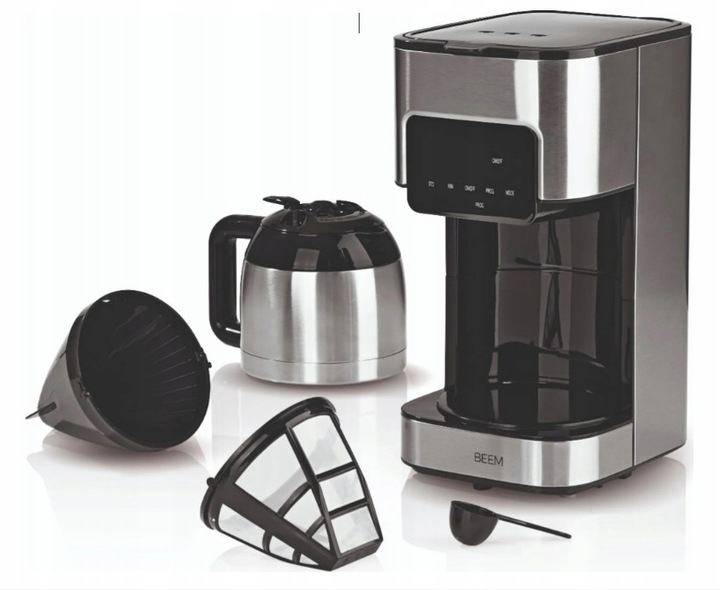 EKSPRES DO KAWY PRZELEWOWY Z TERMOSEM I FILTREM WIELOKROTNEGO UŻYTKU BEEM