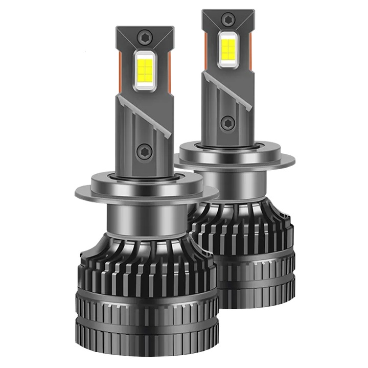 Żarówki Retrofit LED H7 CSP 120W 28000LM MOCNE CANBUS