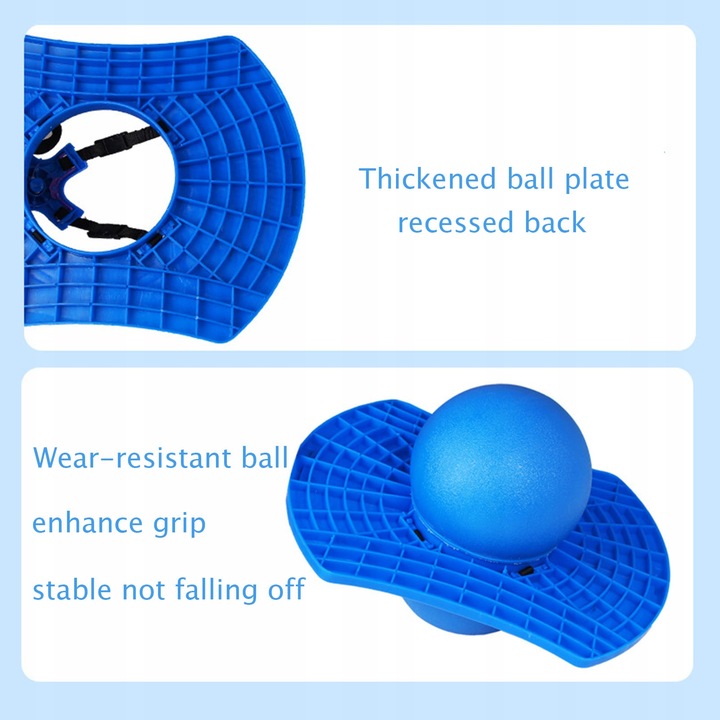 PIŁKA DO SKAKANIA Z RĄCZKĄ DLA DZIECI POGO JUMPER ZABAWKA DO GRANICZEJ