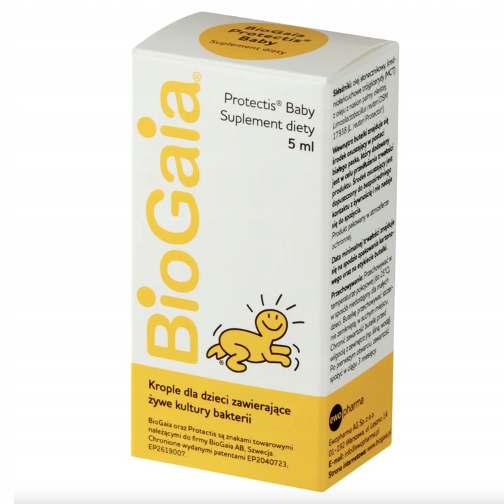 BioGaia Suplement na kolki niemowlęce 5 ml