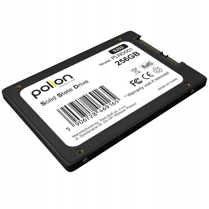 Dysk SSD 256GB 2,5" SATA III 3D NAND 560MB/s