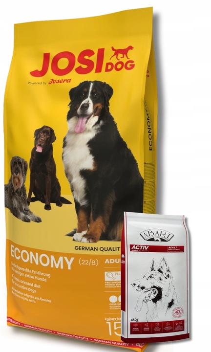 Josera JosiDog Economy 15kg + Abart Beef Próbka 450g